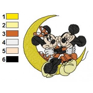 Mickey And Friends Embroidery 1